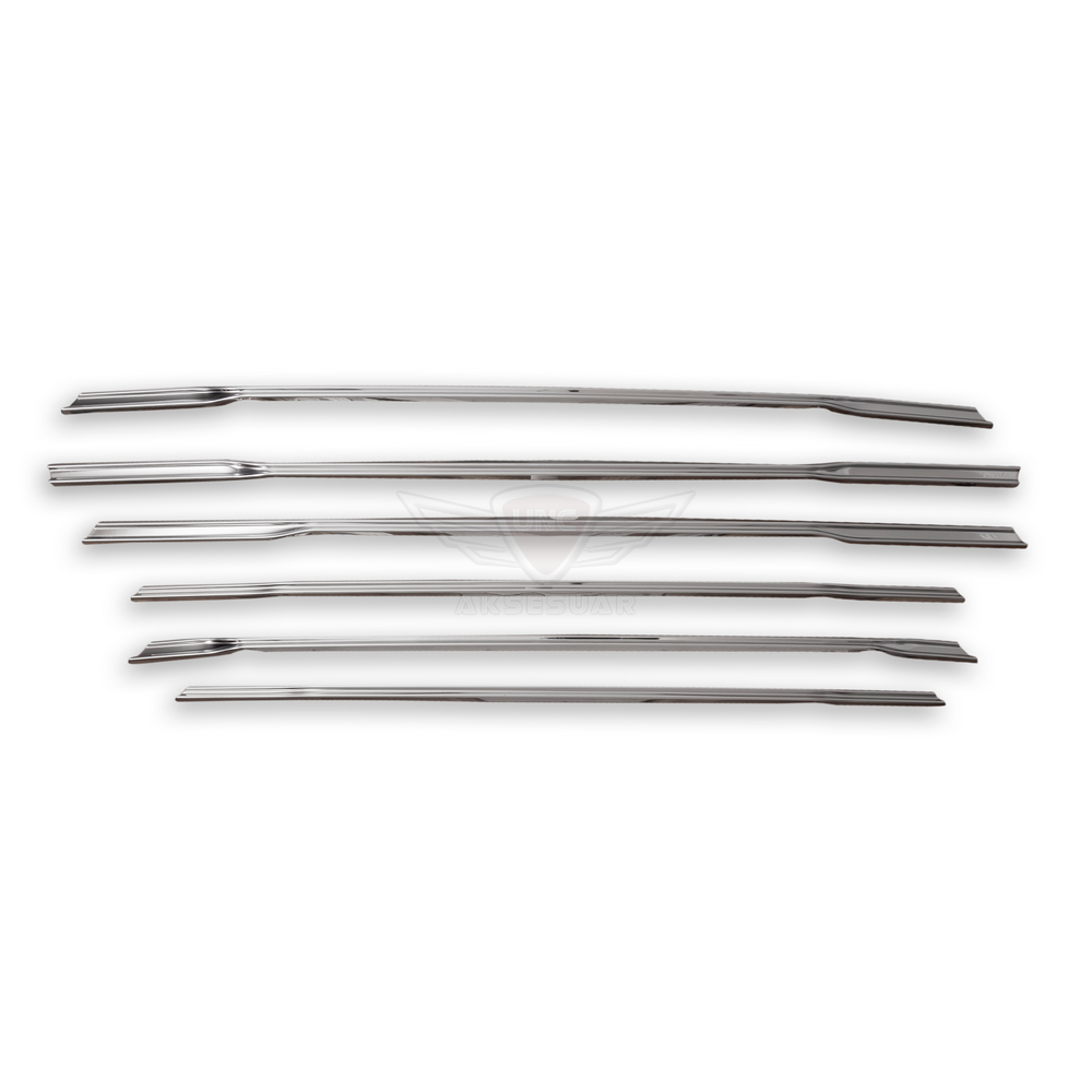 1 Ford Courier Ön Panjur 2014-2017 Paslanmaz Çelik - Görsel 1