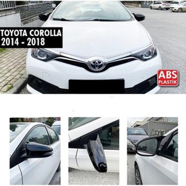 TOYOTA COROLLA 13-18/AVENSIS 14-18/VERSO 14-18/CHR 16-19/AURIS 12-18 YARASA AYNA KAPAĞI P.BLACK