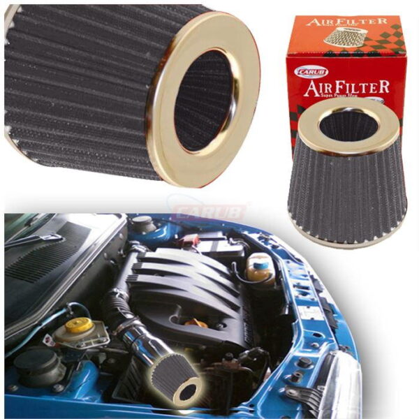 HAVA FİLTRESİ TUNİNG 2 APARATLI KROM GRİ