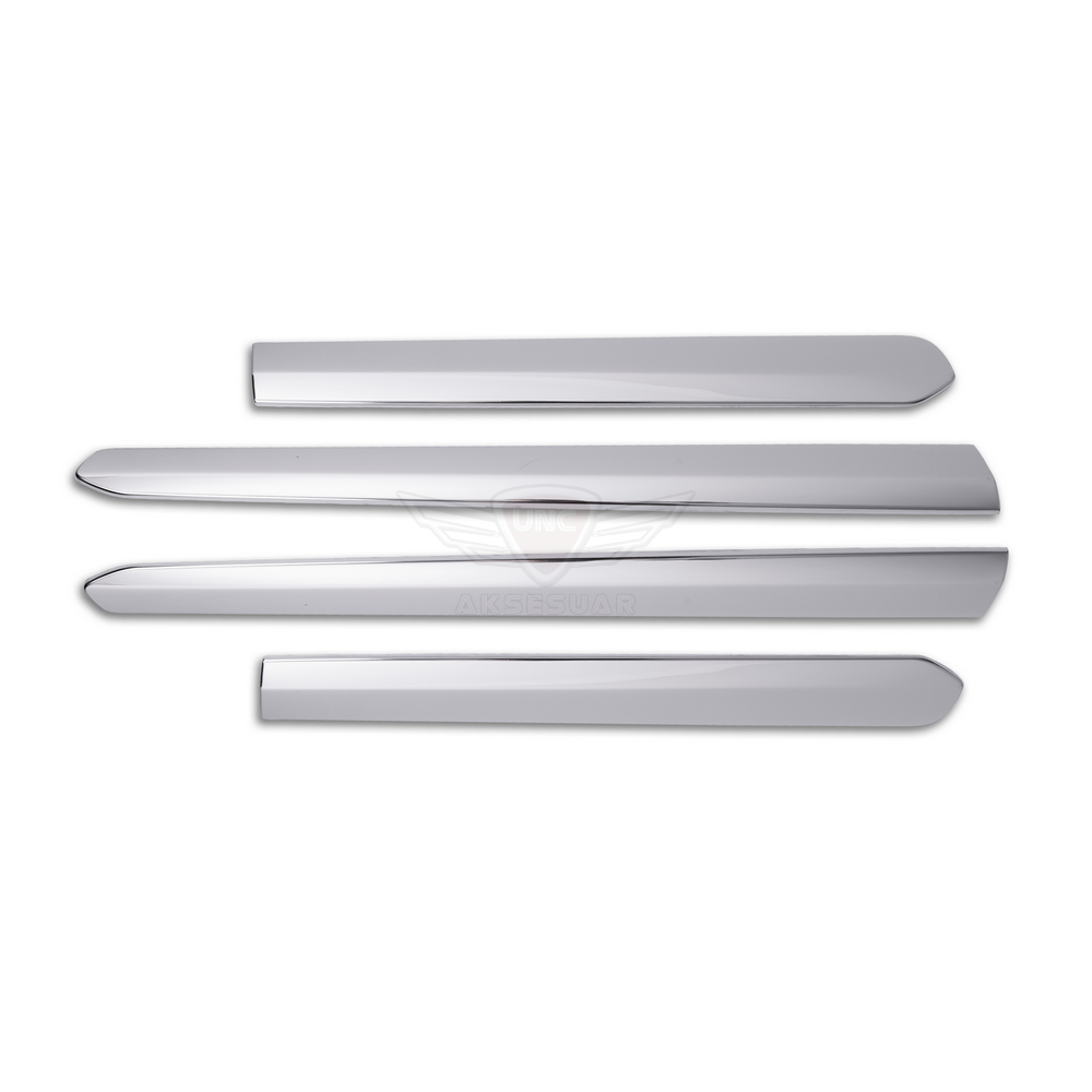 111029 Fiat Doblo Yan Kapı Çıtası 2010- Paslanmaz Çelik - Görsel 1