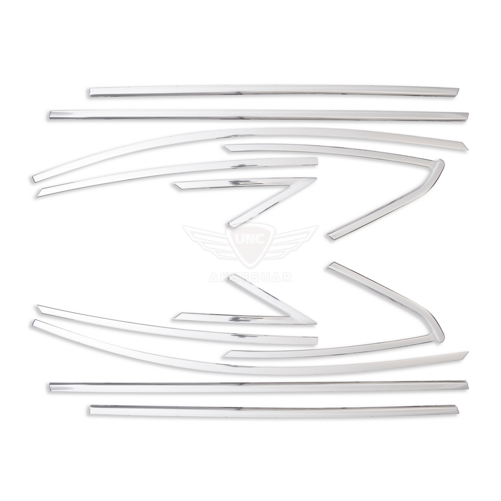 112085 Ford Focus 3 SD Cam Çerçevesi 2011-2017 Paslanmaz Çelik - Görsel 1