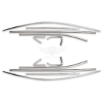 Renault Clio 4 Cam Çerçevesi 2012-2018 Paslanmaz Çelik