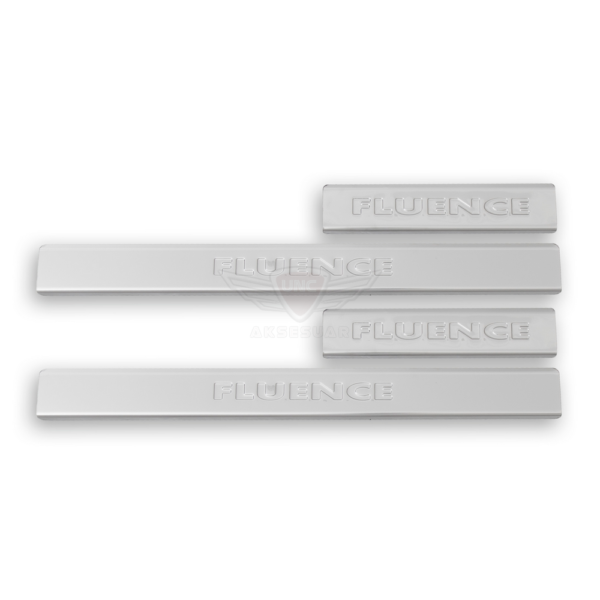 Renault Fluence Kapı Eşiği 2010- Paslanmaz Çelik