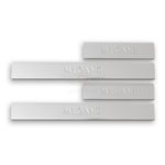 Renault Megane 2 Kapı Eşiği 2004-2010 Paslanmaz Çelik