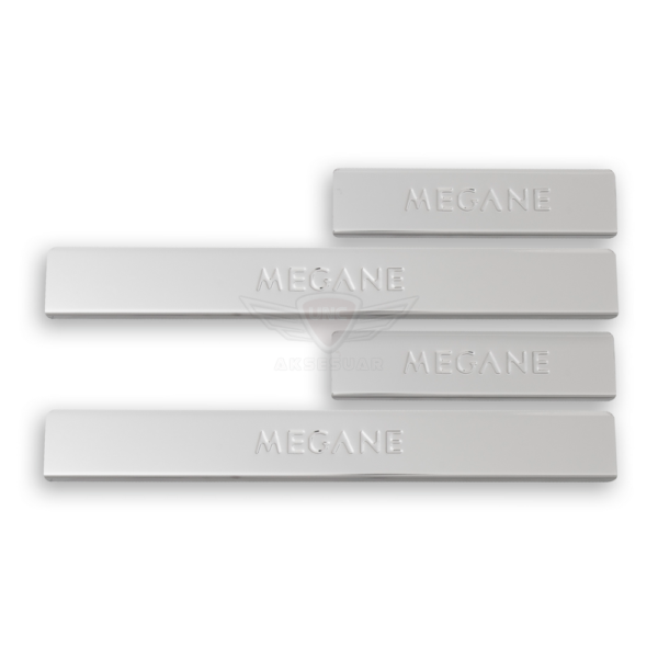 Renault Megane 2 Kapı Eşiği 2004-2010 Paslanmaz Çelik