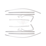 VW Polo Cam Çerçevesi 2017- Paslanmaz Çelik