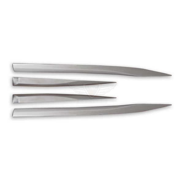 Peugeot 3008 Yan Kapı Çıtası 2016- Paslanmaz Çelik