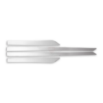 Nissan Qashqai Yan Kapı Çıtası 2014-2017 Paslanmaz Çelik