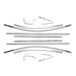 Honda Civic Cam Çerçevesi 2012- Paslanmaz Çelik