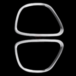 Dacia Duster Sis Farı Cercevesi 2010-2018 Paslanmaz Çelik - Görsel 2