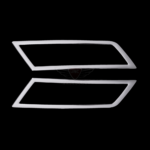 Skoda Super B2 Sis Far Çerçevesi 2015- Paslanmaz Çelik - Görsel 2