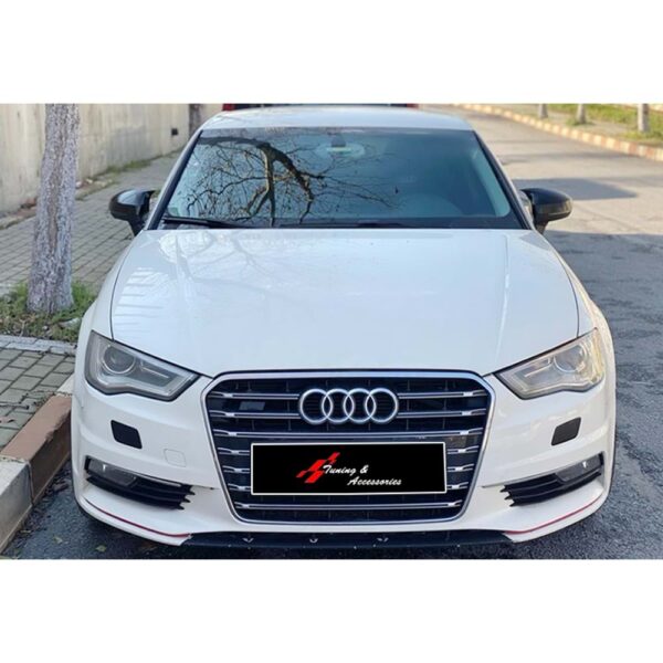 AUDI A3 12-19 YARASA AYNA KAPAĞI P.BLACK