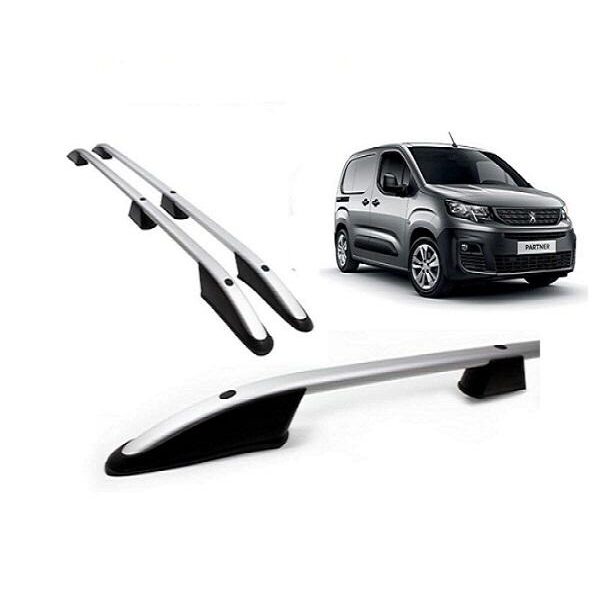 PEUGEOT RIFTER 19-/BERLINGO 19-/COMBO 19-/ PROACE CITY 19-/DOBLO 23- KISA ALUMINYUM TAVAN ÇITASI GRİ