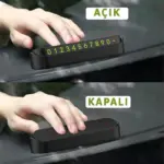 Araç Fosforlu Numaratör Aç-Kapa - Görsel 4