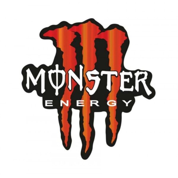 ÇIKARTMA MONSTER RENK ÇEŞİTLERİ 9CMX8CM