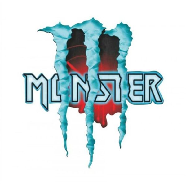 ÇIKARTMA MONSTER RENK ÇEŞİTLERİ 9CMX8CM