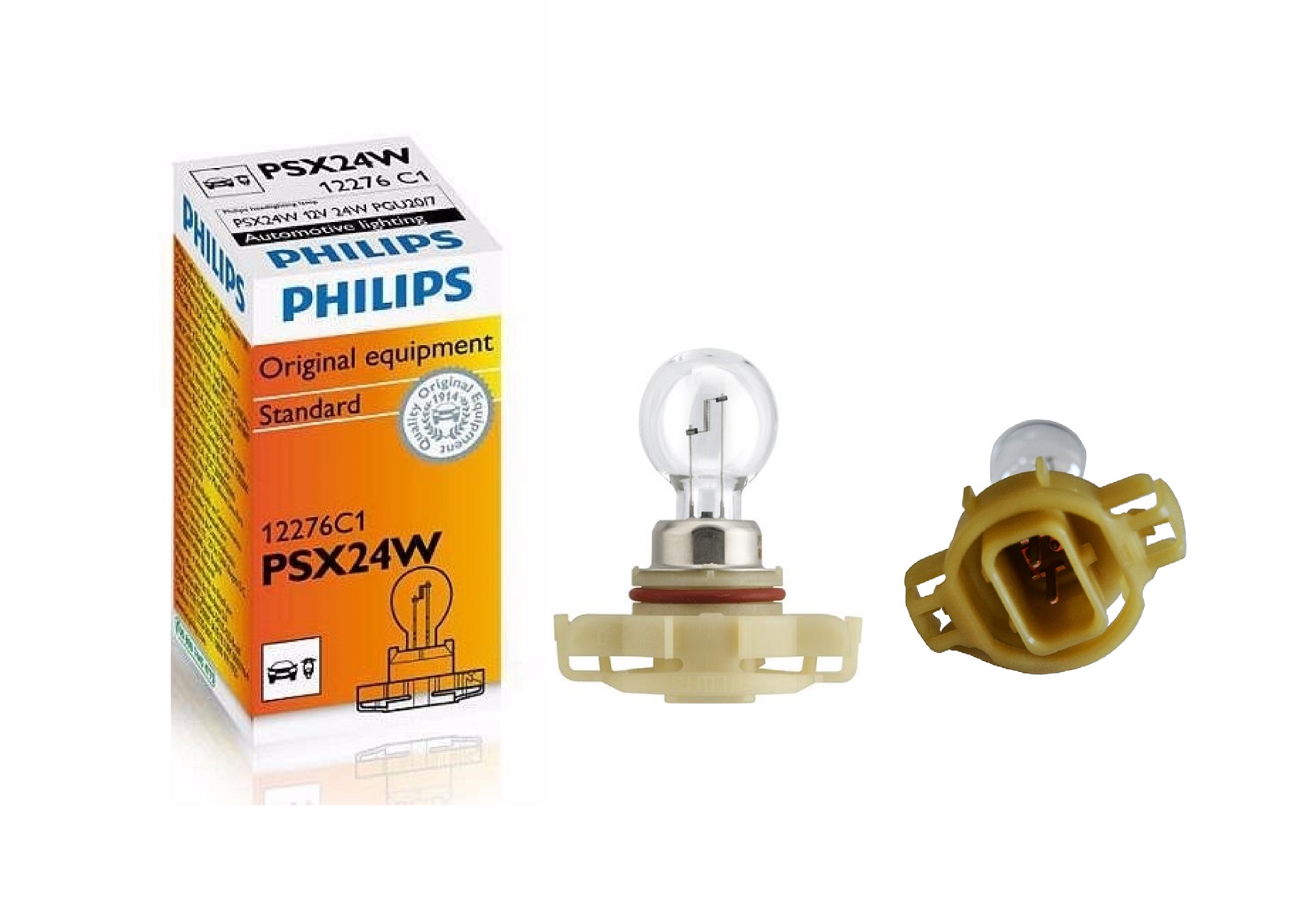 PHILIPS 03 12276C1 PHILIPS 12V PSX24W SOKETLI AMPUL ARACA OZEL - Görsel 1