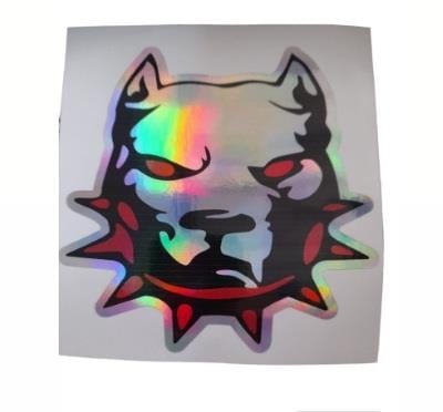 ÇIKARTMA PİTBUL HOLOGRAM 14X15
