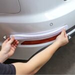 Araba Tampon Koruyucu Karbon Desenli Siyah - Görsel 2