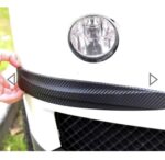 Araba Tampon Koruyucu Karbon Desenli Siyah