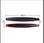 Araba Tampon Koruyucu Karbon Desenli Siyah - Görsel 4