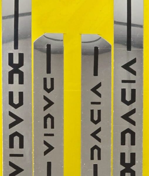 Özel Kapı Eşik Yazısı Krom DACIA