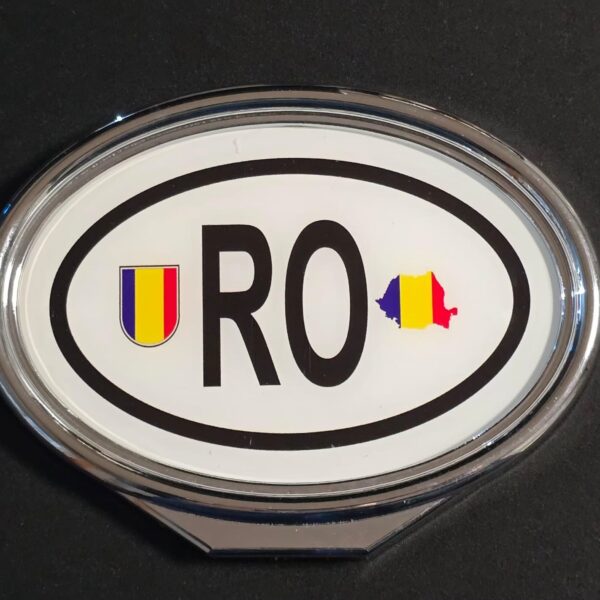 Oval Krom Çerçeve Arma