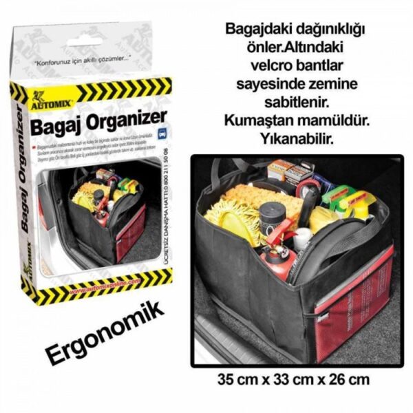 BAGAJ ÇANTASI ORGANİZER 30LT 35X33X26CM
