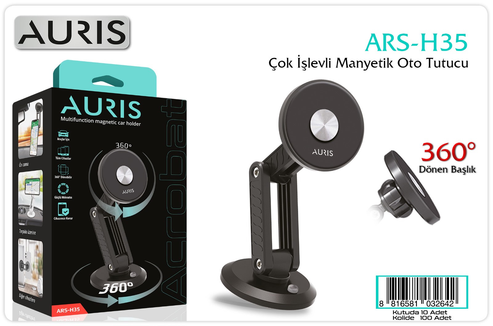 h35 Auris H35 Telefon Tutucu - Görsel 1