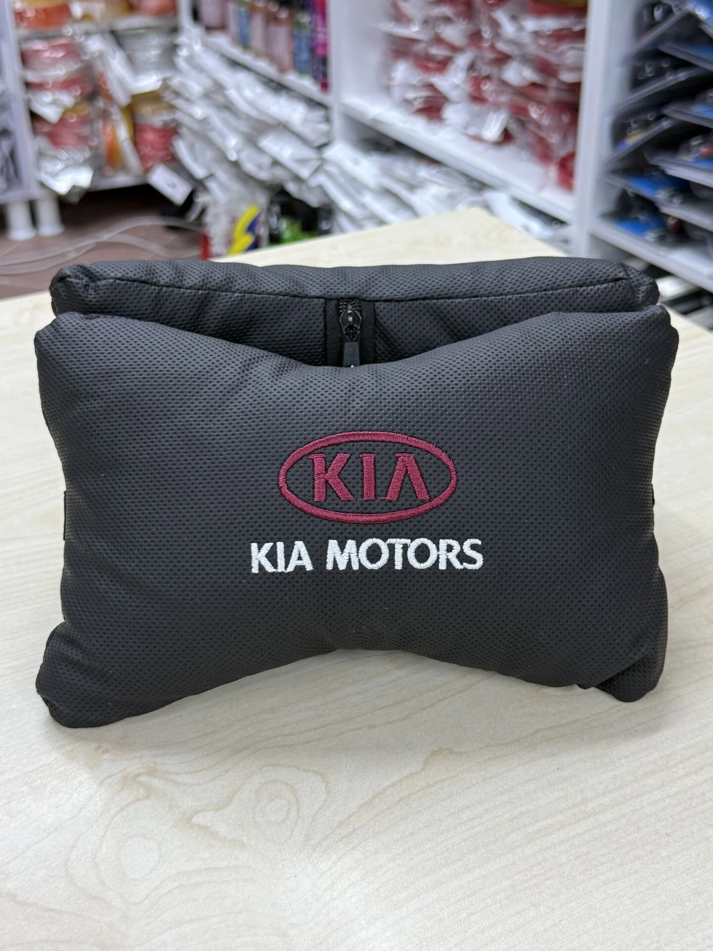 kiamotorsyastik Araba Oto Koltuk Boyun Yastığı Seyahat Yastık 2 Adet Kıa Motors - Görsel 1