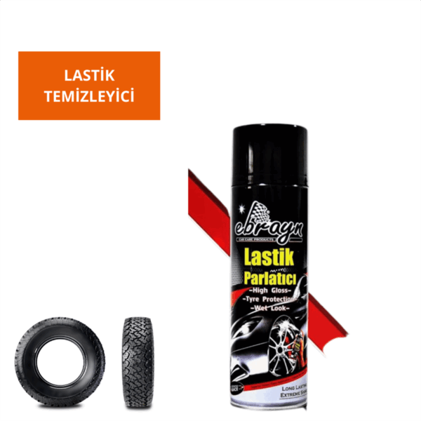 LASTİK TEMİZLEYİCİ 500 ML AEROSOL EBRAYN