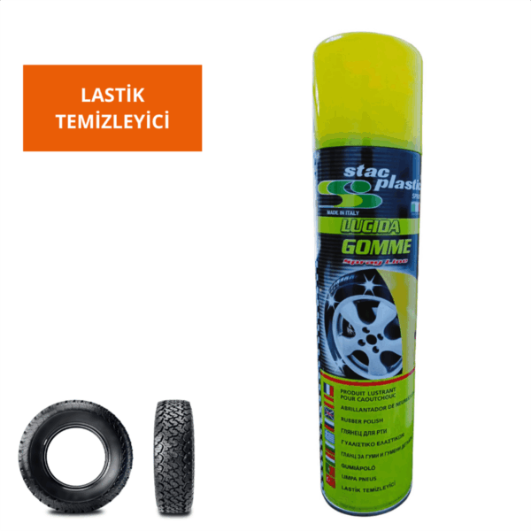LASTİK TEMİZLEYİCİ SPREY 400 ML STAC PLASTIC