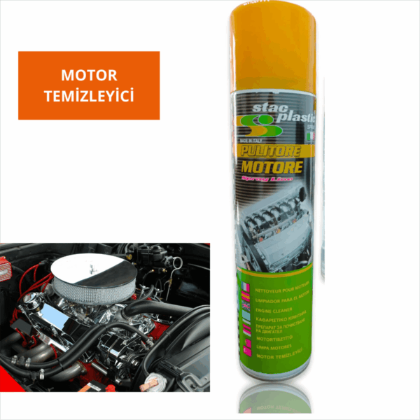 MOTOR TEMİZLEYİCİ SPREY 400 ML STAC PLASTİC