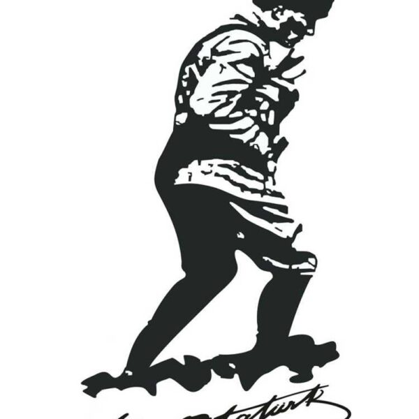 MUSTAFA KEMAL ATATÜRK KOCATEPE ÇIKARTMASI 22CM