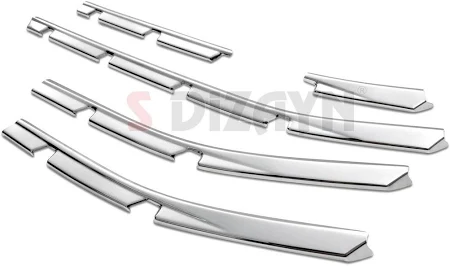 Renault Clio 5 2019- Ön Tampon Çıtası 10 Prç krom