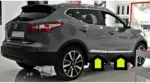 Nissan Qashqai Yan Kapı Çıtası 2014-2017 Paslanmaz Çelik - Görsel 3