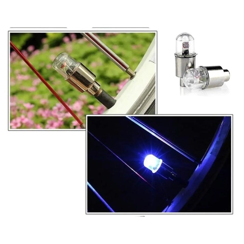 sibop-led-5-800x800 Işıklı Bisiklet Araba Sibop Kapağı 2 Adet - Görsel 1