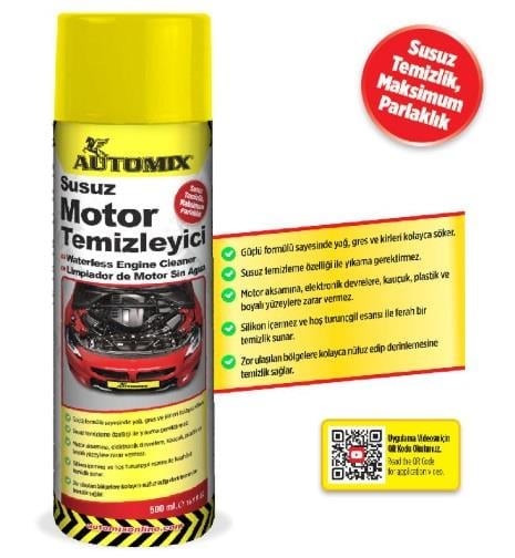 SUSUZ MOTOR TEMİZLEYİCİ 500 ML AUTOMİX