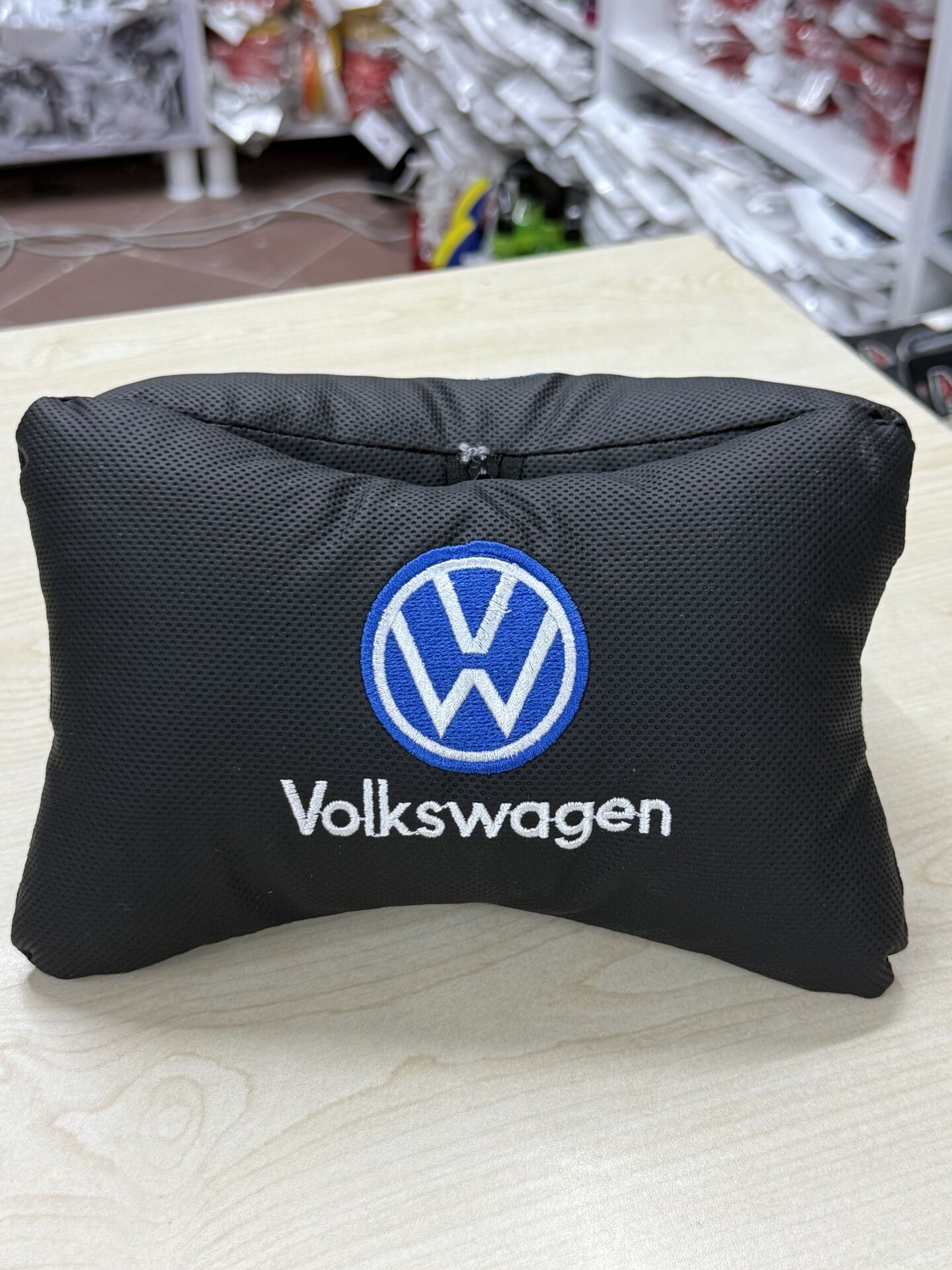 volkswagenyastik Araba Oto Koltuk Boyun Yastığı Seyahat Yastık 2 Adet Volkswagen - Görsel 1