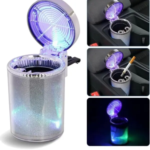 7 Renkli Işıklı Küllük