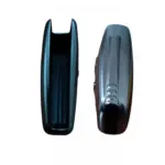 Audi A3 Q2 Anahtar Uyumlu Silikon Oto Anahtar Kumanda Kabı Kılıf Siyah - Görsel 3