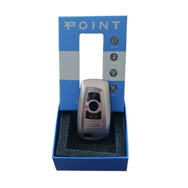 BMW F30 Anahtar Uyumlu Silikon Oto Anahtar Kumanda Kabı Kılıf Füme