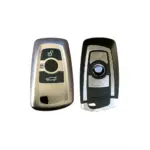 BMW F30 Anahtar Uyumlu Silikon Oto Anahtar Kumanda Kabı Kılıf Füme - Görsel 2