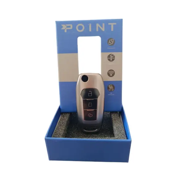 Ford Focus 4 Anahtar Uyumlu Silikon Oto Anahtar Kumanda Kabı Kılıf Füme