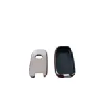 Kia Sportage 2012 Üstü Anahtar Uyumlu Silikon Oto Anahtar Kumanda Kabı Kılıf Füme - Görsel 3