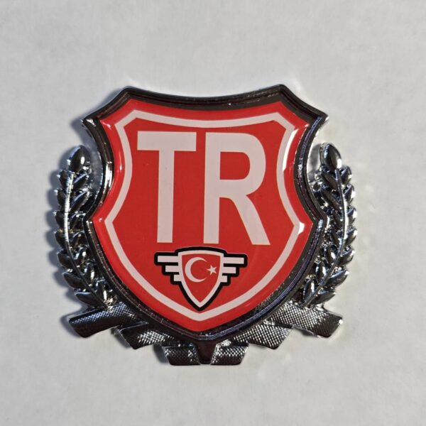 TR Çelenkli Döküm Arma