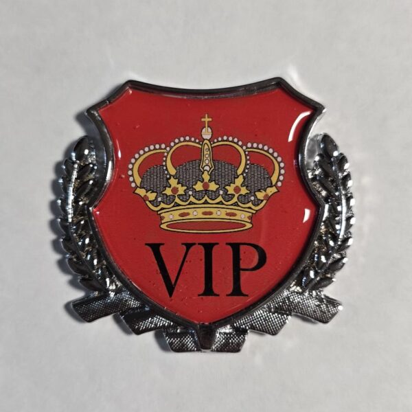 Vip Taçlı Çelenkli Döküm Arma