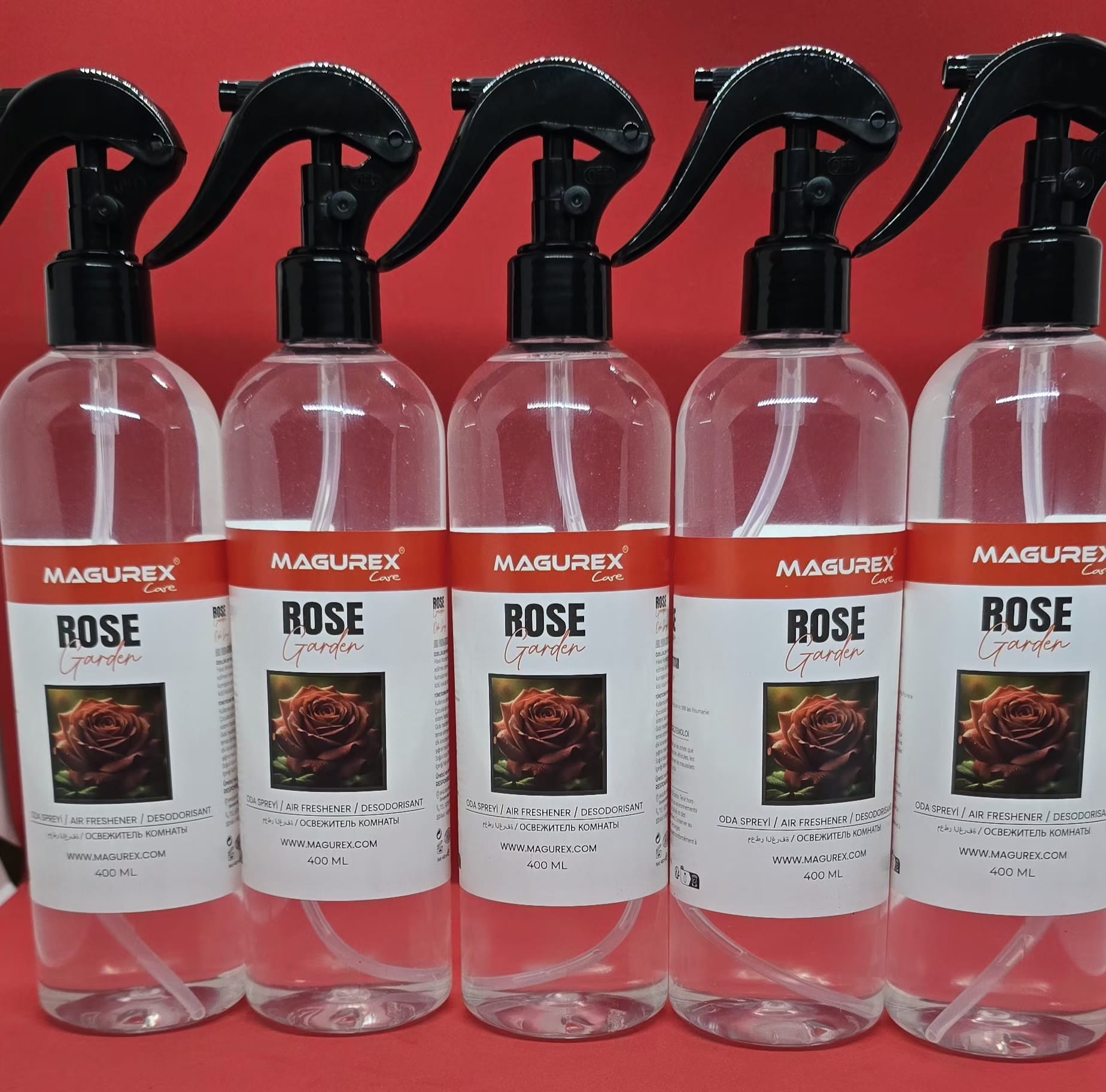 WhatsApp Image 2026-02-28 at 23.24.33 MAGUREX Rose Oda ve Araç Kokusu 400 ml - Görsel 1