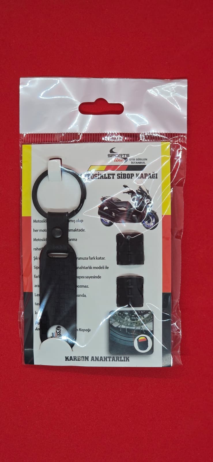 WhatsApp Image 2026-02-28 at 23.24.38 Dakar Motor Anahtarlıklı Sibop Kapağı - Görsel 1