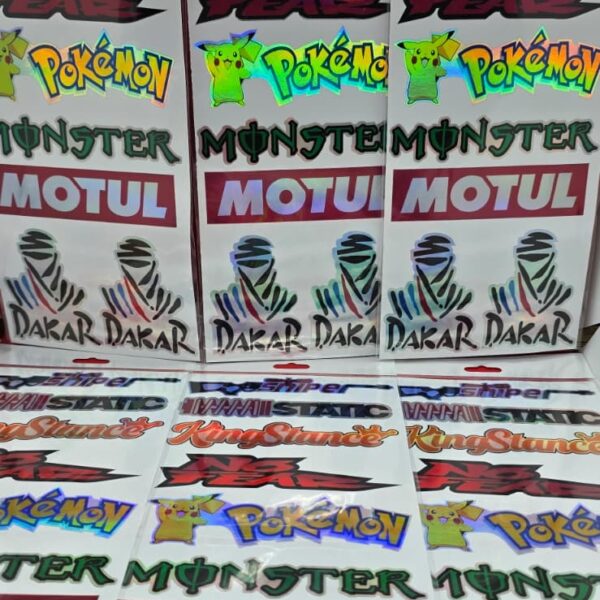 DAKAR Grup Hologramlı Sticker